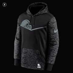 NFL Cleveland Browns RFLCTV Chevron Pullover Hoodie