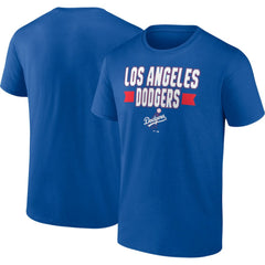 Los Angeles Dodgers Close Victory T-Shirt - Royal