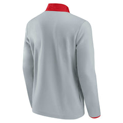 Washington Capitals Fanatics Hockey Polar Fleece Quarter-Snap Jacket