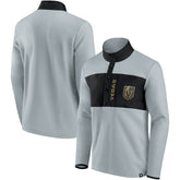 Vegas Golden Knights Fanatics Hockey Polar Fleece Quarter-Snap Jacket