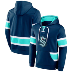 Seattle Kraken Fanatics Powerplay Warrior Pullover Hoodie