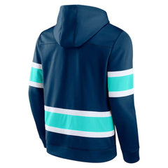 Seattle Kraken Fanatics Powerplay Warrior Pullover Hoodie