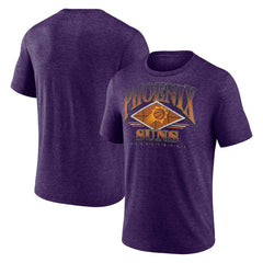 Phoenix Suns True Classics Power Phase Tri-Blend T-Shirt - Heather Purple | Fanatics sale