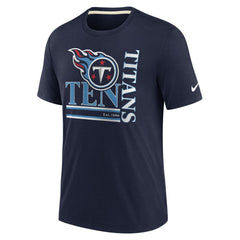 NFL Tennessee Titans Wordmark Logo Tri-Blend T-Shirt