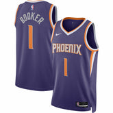 Devin Booker Phoenix Suns Unisex Swingman Jersey - Icon Edition - Purple | Nike cheap