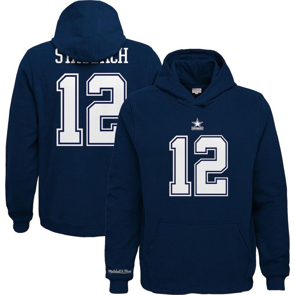NFL Dallas Cowboys Youth Retired Player Name & Number Pullover Hoodie