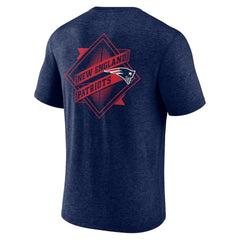 NFL New England Patriots Diamond Scroll Tri-Blend T-Shirt