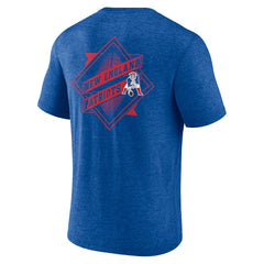 NFL New England Patriots Diamond Scroll Tri-Blend T-Shirt