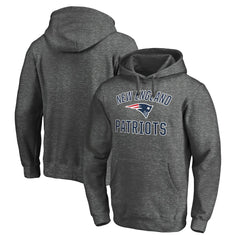 NFL New England Patriots Victory Arch Team Fitted Pullover Hoodie