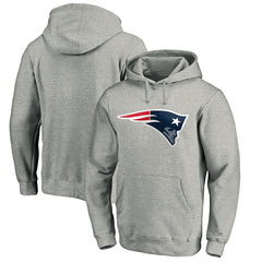 NFL New England Patriots Primary Logo Fitted Pullover Hoodie
