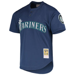 Ichiro Suzuki Seattle Mariners Authentic Batting Practice Jersey - Navy | Mitchell & Ness