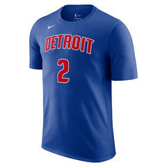 Cade Cunningham Detroit Pistons Icon 2022/23 Name & Number T-Shirt sale - Blue | Nike discount