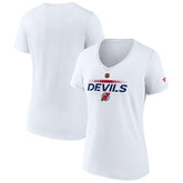 New Jersey Devils Fanatics Women's Special Edition V-Neck T-Shirt