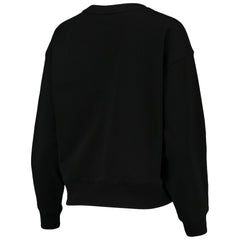 Brooklyn Nets DKNY Sport Women's Carrie Rhinestone Pullover Sweatshirt - Black outlet