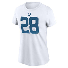 NFL Indianapolis Colts Jonathan Taylor Women's Name & Number T-Shirt