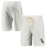 Chicago White Sox Concepts Sport Mainstream Terry Tri-Blend Shorts - Oatmeal