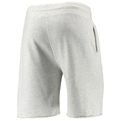 Cincinnati Reds Concepts Sport Mainstream Logo Terry Tri-Blend Shorts - Oatmeal