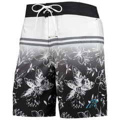 NFL Carolina Panthers G-III Sports by Carl Banks Island Volley Swim Shorts