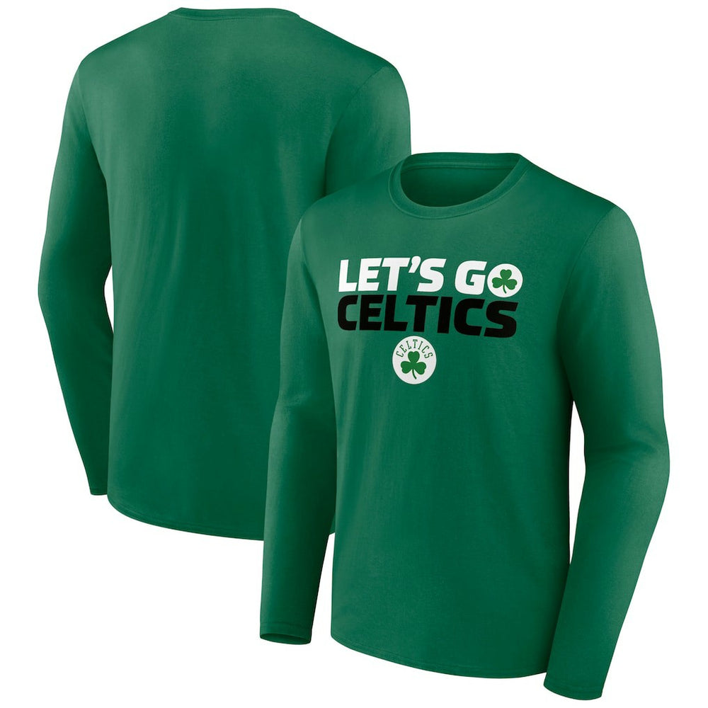 Boston Celtics Tip-Off Long Sleeve T-Shirt - Kelly Green sale