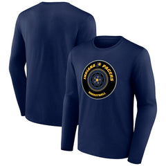 Indiana Pacers Tip-Off Long Sleeve T-Shirt - Navy on sale