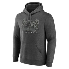 San Antonio Spurs Selection Pullover Hoodie - Charcoal shop