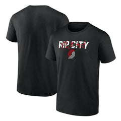 Portland Trail Blazers Tip-Off T-Shirt - Black outlet