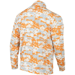 Houston Astros Digital Camo Performance Quarter-Zip Pullover Jacket - Orange
