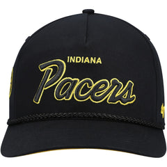Indiana Pacers '47 Crosstown Script Hitch Snapback Hat - Black | 47 brand on sale
