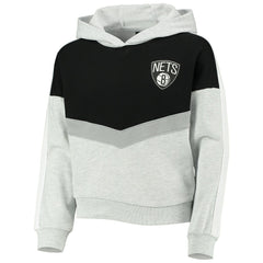 Brooklyn Nets Girls Youth All Yours Pullover Hoodie - Heathered Gray online