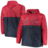 Washington Capitals Big & Tall Anorak Half-Zip Pullover Hoodie
