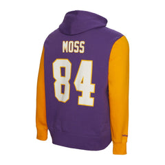 NFL Minnesota Vikings Randy Moss Retired Player Name & Number Pullover Hoodie