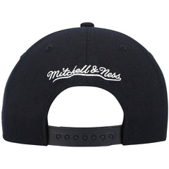 Brooklyn Nets Hardwood Classics Script 2.0 Snapback Hat - Black | Mitchell & Ness discount