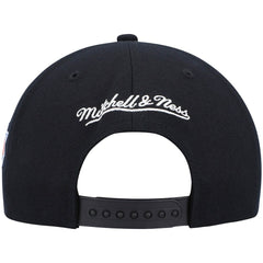 New York Knicks Hardwood Classics Script 2.0 Snapback Hat - Black | Mitchell & Ness sale