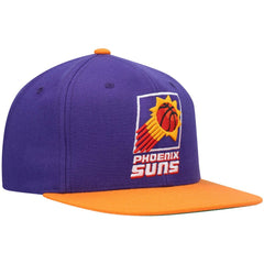 Phoenix Suns Hardwood Classics Team Two-Tone 2.0 Snapback Hat sale - Purple/Orange | Mitchell & Ness for sale