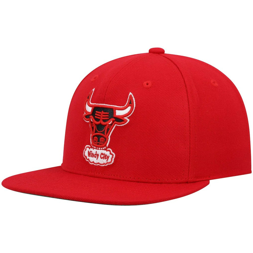 Chicago Bulls Hardwood Classics Team Ground 2.0 Snapback Hat - Red | Mitchell & Ness sale
