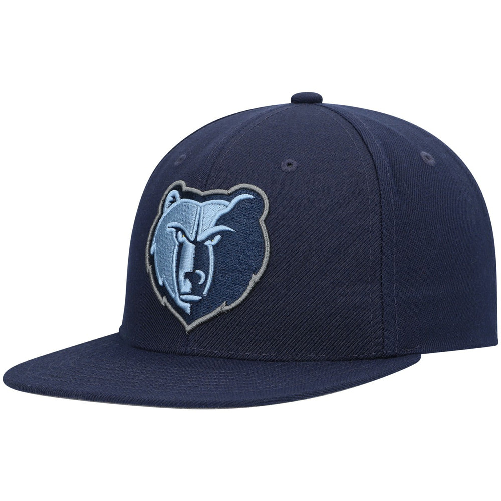 Memphis Grizzlies Ground 2.0 Snapback Hat - Navy | Mitchell & Ness sale