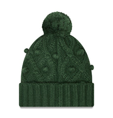 NFL Green Bay Packers Women's Toasty Cuffed Knit Hat with Pom