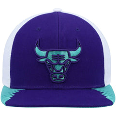 Chicago Bulls Day 5 Snapback Hat - Purple | Mitchell & Ness outlet