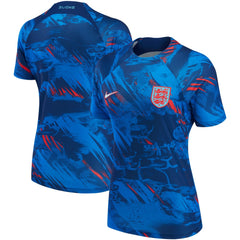 England National Team Women's 2022 Pre-Match Top / Soccer Discount