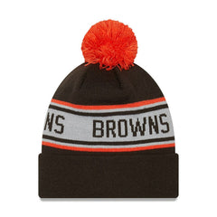 NFL Cleveland Browns Preschool Repeat Cuffed Knit Hat with Pom