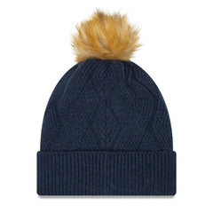 NFL Dallas Cowboys Women's Snowy Cuffed Knit Hat with Pom