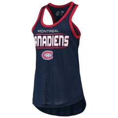 Montreal Canadiens G-III Sports by Carl Banks Women's Showdown Slub Racerback Tank Top