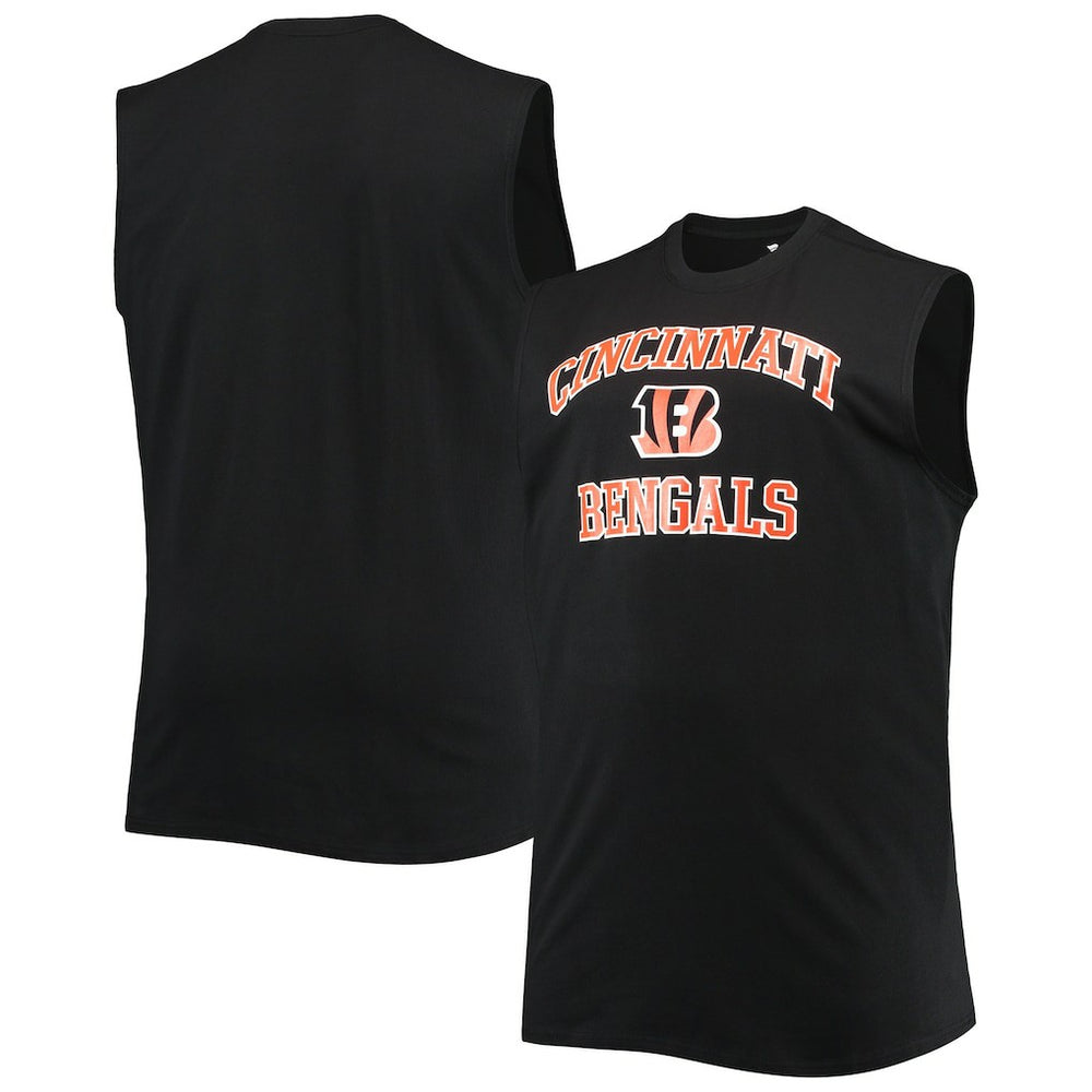 NFL Cincinnati Bengals Big & Tall Muscle Tank Top