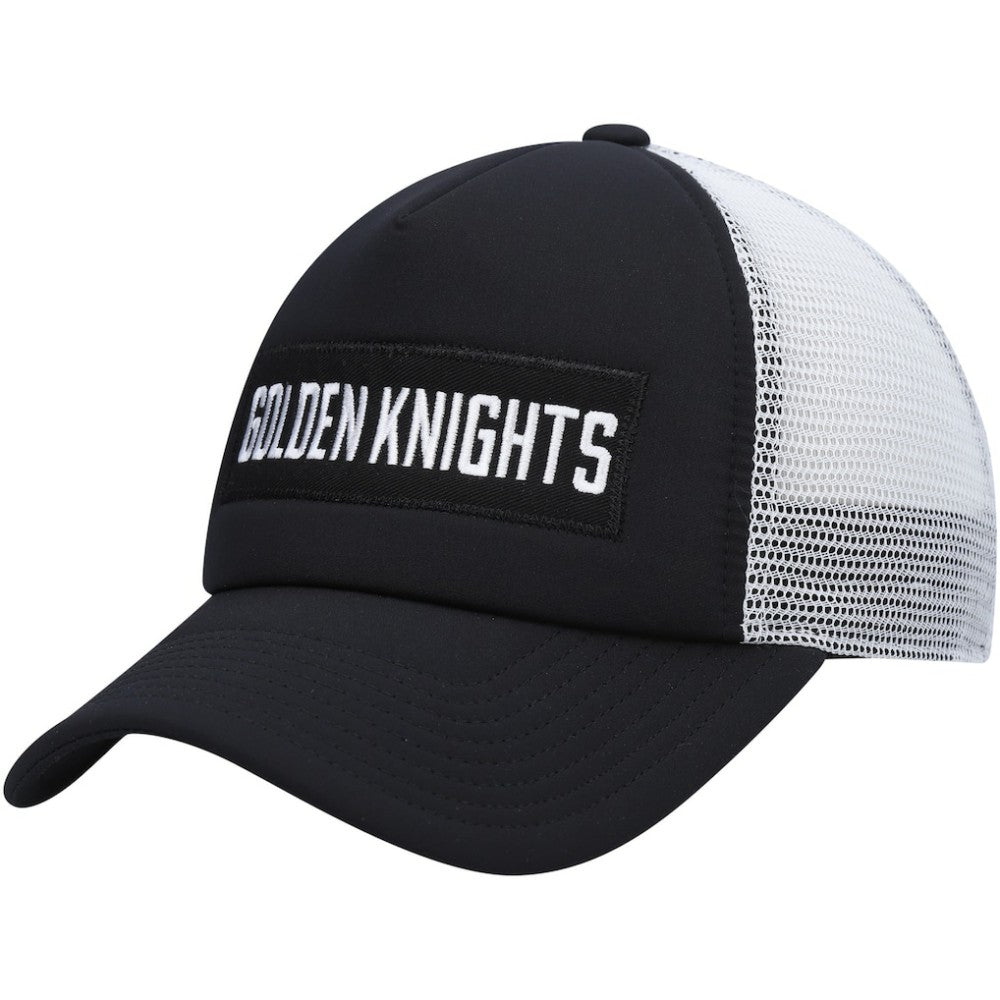 Vegas Golden Knights adidas Team Plate Trucker Snapback Hat