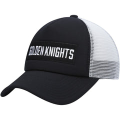 Vegas Golden Knights adidas Team Plate Trucker Snapback Hat