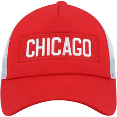 Chicago Blackhawks adidas Team Plate Trucker Snapback Hat
