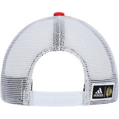 Chicago Blackhawks adidas Team Plate Trucker Snapback Hat