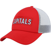 Washington Capitals adidas Team Plate Trucker Snapback Hat