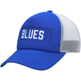 St. Louis Blues adidas Team Plate Trucker Snapback Hat