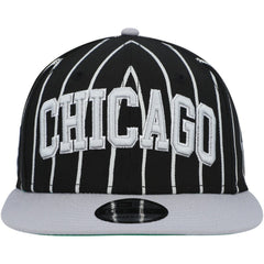 Chicago White Sox City Arch 9FIFTY Snapback Hat - Black/Gray | New Era